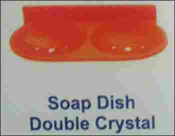 Double Crystal Soap Dish 