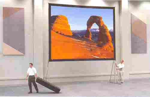 Giant Outdoor Easy Fold Projection Screen