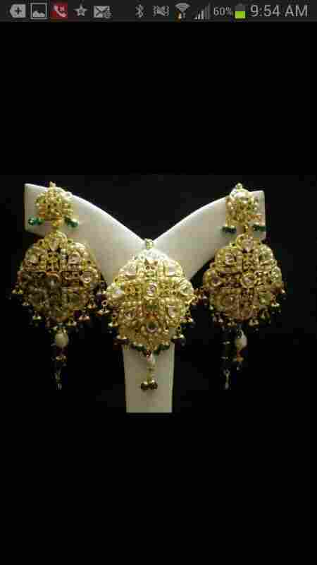 Gold Plated Fancy Earrings