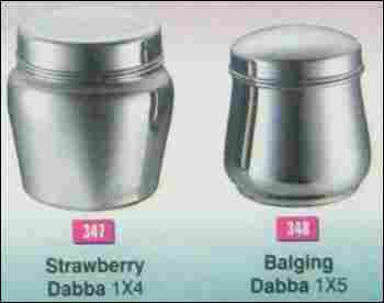 Stainless Steel Strawberry Dabba