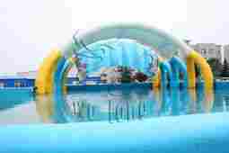 Adult Inflatable Pool With Tent