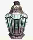 Glass Lantern With Antique Look