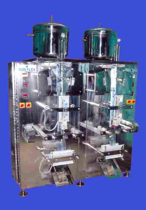 Double Head Water Pouch Packing Machine