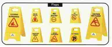 Caution Flaps Boards