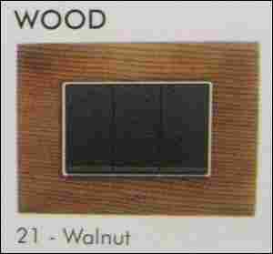 Walnut Switch Cover Plates