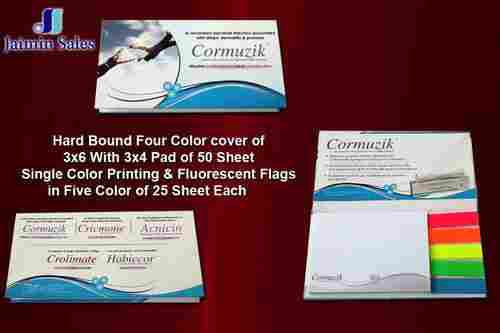 Hard Bound Four Color Cover Sheet Pads