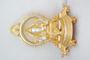 Gold Plated Ganesh With Arch