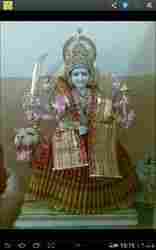 Painted Durga Maa Statue