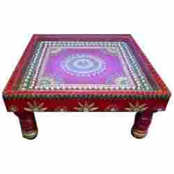 Traditional Chowki With Con Work