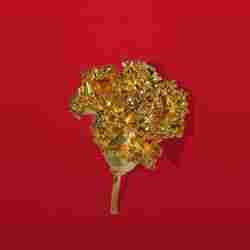 Gold Plated Anthurium Flower