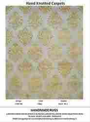 Hand Knotted Silk Wool Pile Rugs