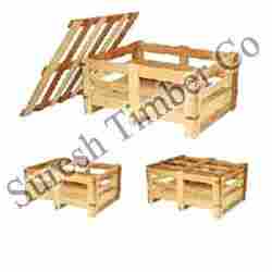 Industrial Soft Wood Crates