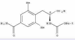 Boc-2,6-dimethyl-4-carboxamido-L-phenylalanine