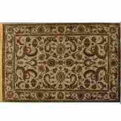 Hand Knotted Brownish Carpet