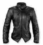 Leather Black Color Jacket
