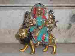 Brass Figures Durga