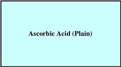 Ascorbic Acid (Plain)