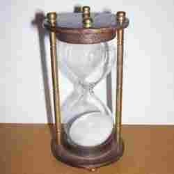 Sand Timer With Brass Rod