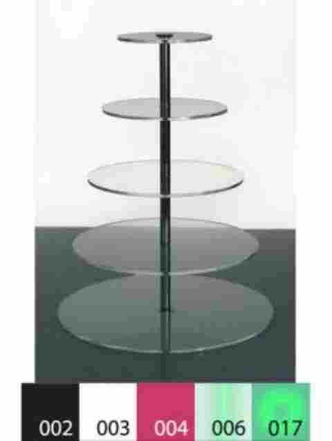 Five Level Acrylic Product Display Stand