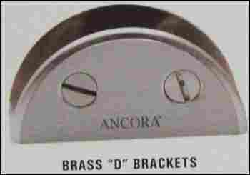 Brass D Brackets