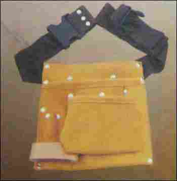 5 Pocket Split Leather Carpenter Apron (Gt-8003)