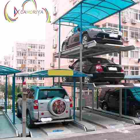 Three Level Stack Car Parking