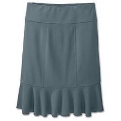 Blue Knee Length Skirts