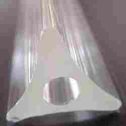 Triangle Borosilicate Glass Tube