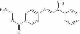 Ethyl 4-[[(methylphenylamino)methylene]amino] benzoate