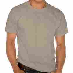Casual Wear Round Neck Regular Fit Short Sleeve Plain Mens T-Shirt