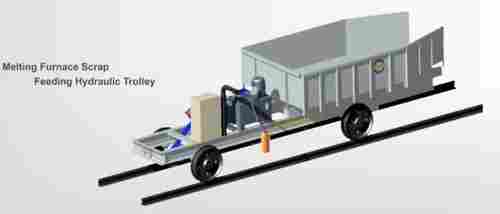 Melting Furnace Scrap Feeding Hydraulic Trolley