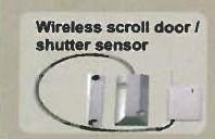 Wireless Scroll Door And Shutter Sensor