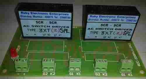 2 Phase SCR-SCR AC Switch Driver Card