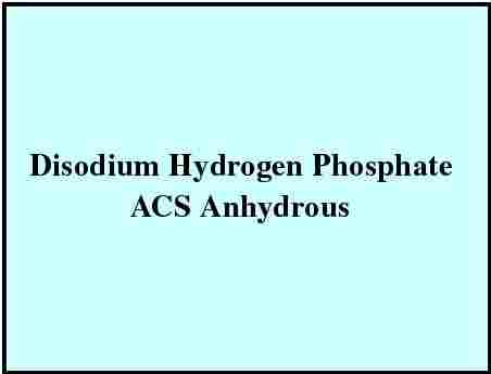 Disodium Hydrogen Phosphate ACS Anhydrous 