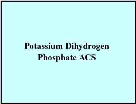 Potassium Dihydrogen Phosphate ACS 