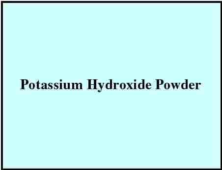 Potassium Hydroxide Powder