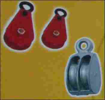 Single And Double Sheave Pulleys