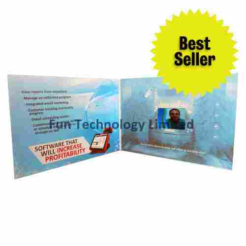2.4 inch Video Greeting Card LCD Brochure (VGC-024)