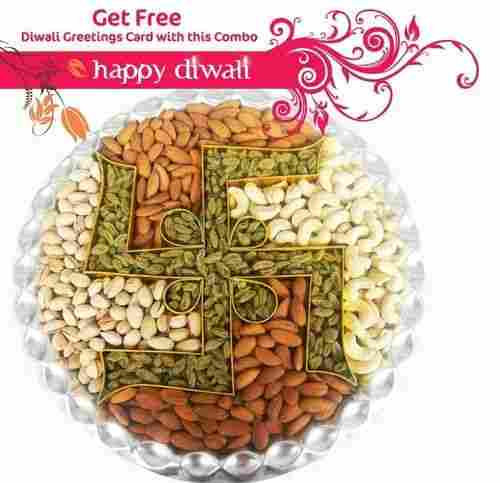 Bikanervala Swastik Dry Fruit -Diwali Gift
