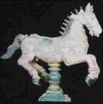 Wooden Revolving Horse (Style-224)