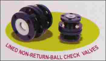 Lined Non-Return-Ball Check Valves