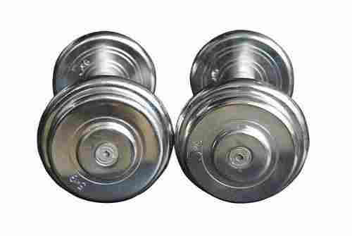 Weight Lifting Chrome Plate Dumbbells