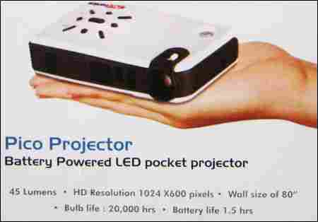 Pico Battery Powered Projector