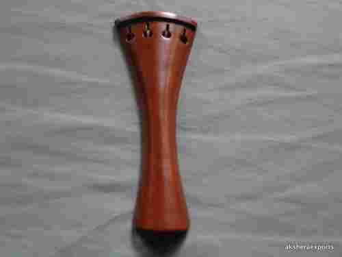 Boxwood French Violin Tailpiece with Black Fret