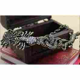 Retro Necklace Spider Snake Gecko Necklace