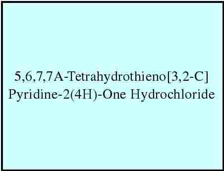 5,6,7,7A-Tetrahydrothieno[3,2-C]Pyridine-2(4H)-One Hydrochloride