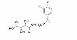 Cyclopropanamine,2-(3,4-difluorophenyl)-(1R,2S)-(2R,3R)-2,3-dihydroxybutanedioate (1:1)