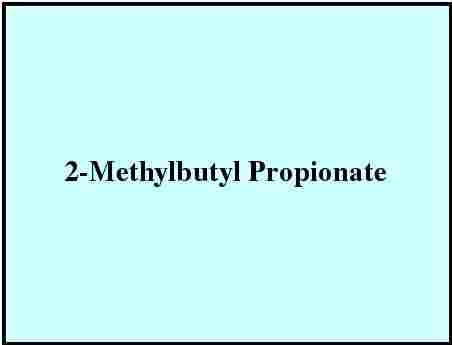 2-Methylbutyl Propionate