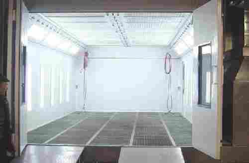 Side Draft Spray Painting Booth