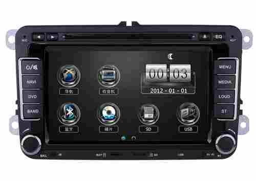 In-Dash Car DVD Player With GPS For Bora